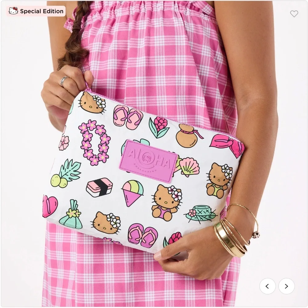 Aloha Collection x Hello Kitty Mid Pouch - Picture 2 of 4